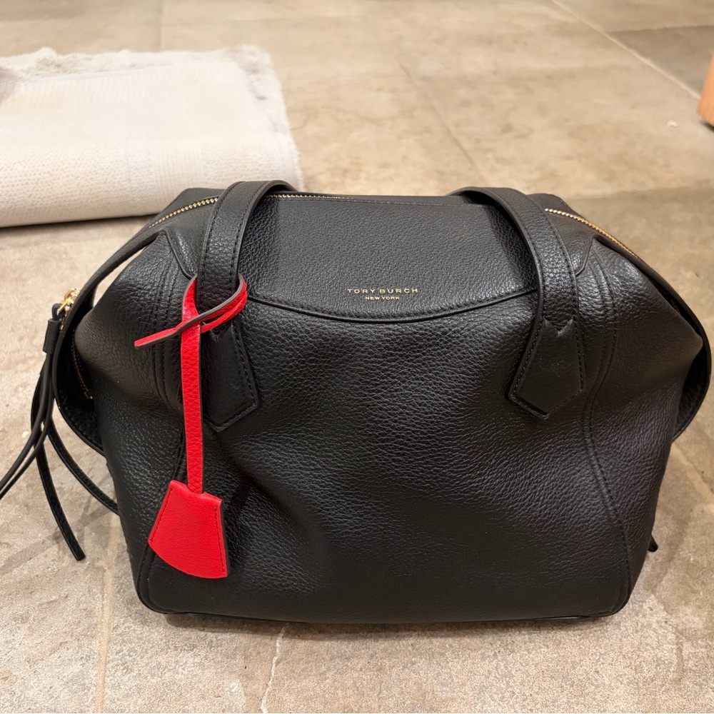 Tory Burch Black Perry Satchel